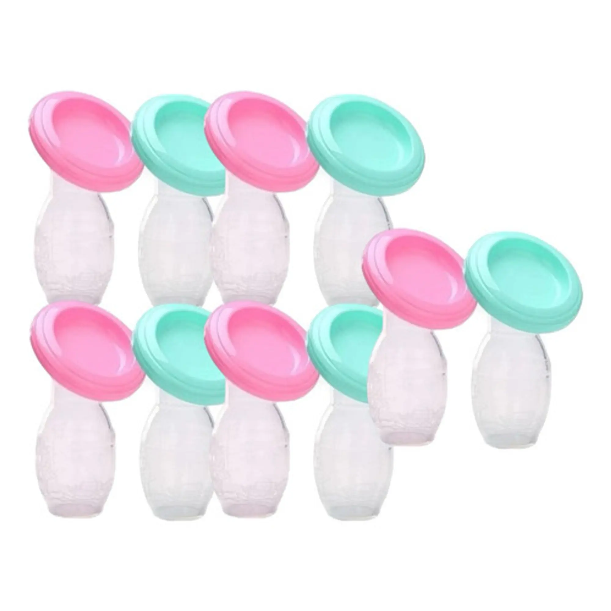 Extractor De Leche Manual De Silicona Varios Colores X 10uni 1