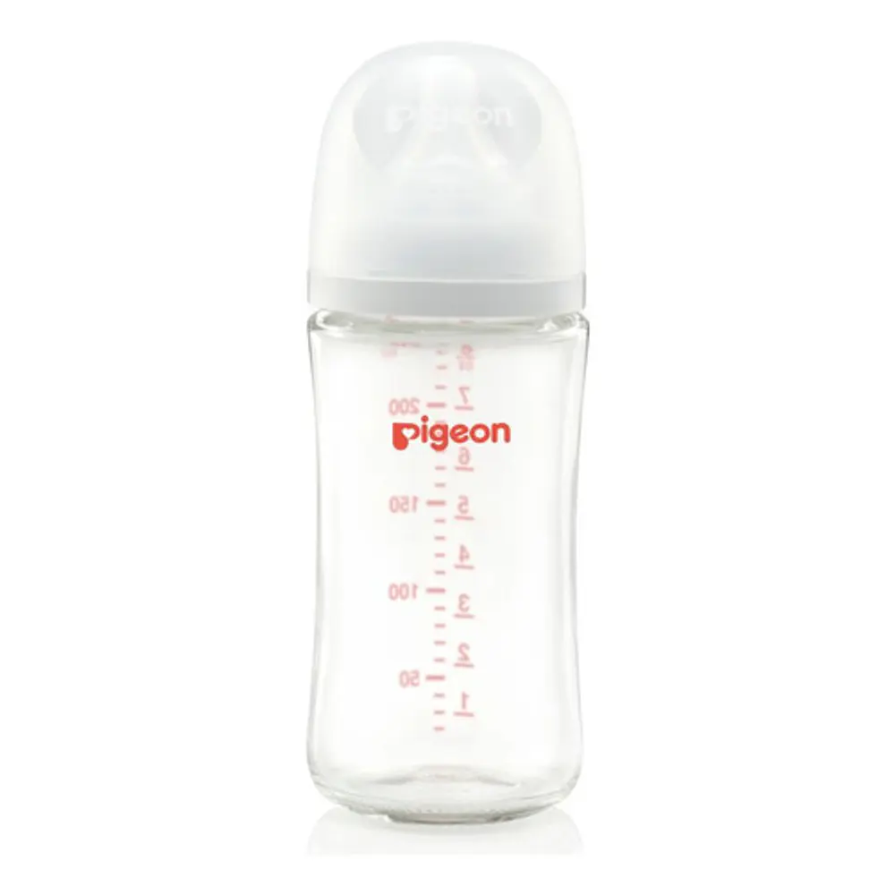 Mamadera De Vidrio Pigeon Softouch 240ml  3