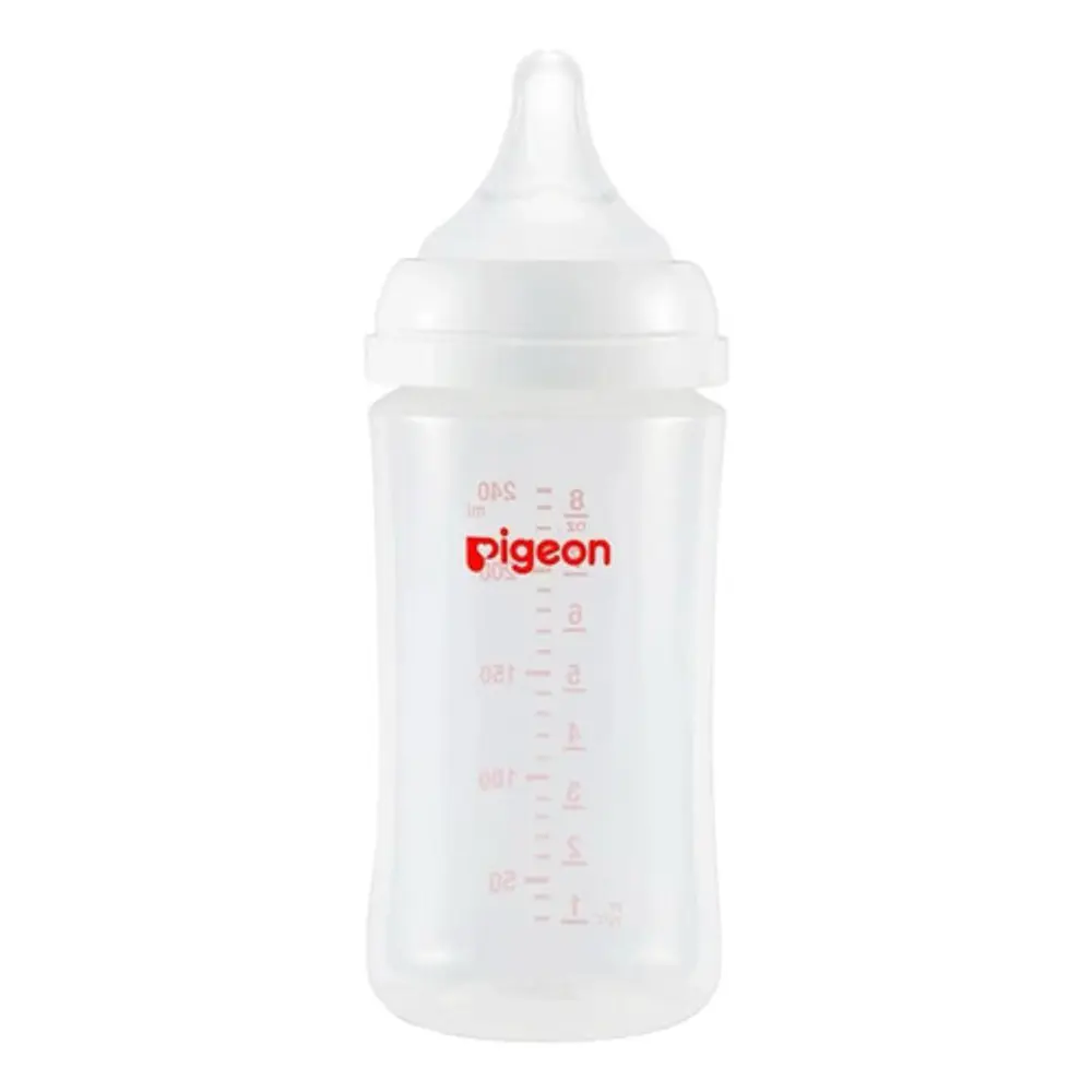 Mamadera 240ml Softouch Pp + Tetinas Ss Pigeon 3