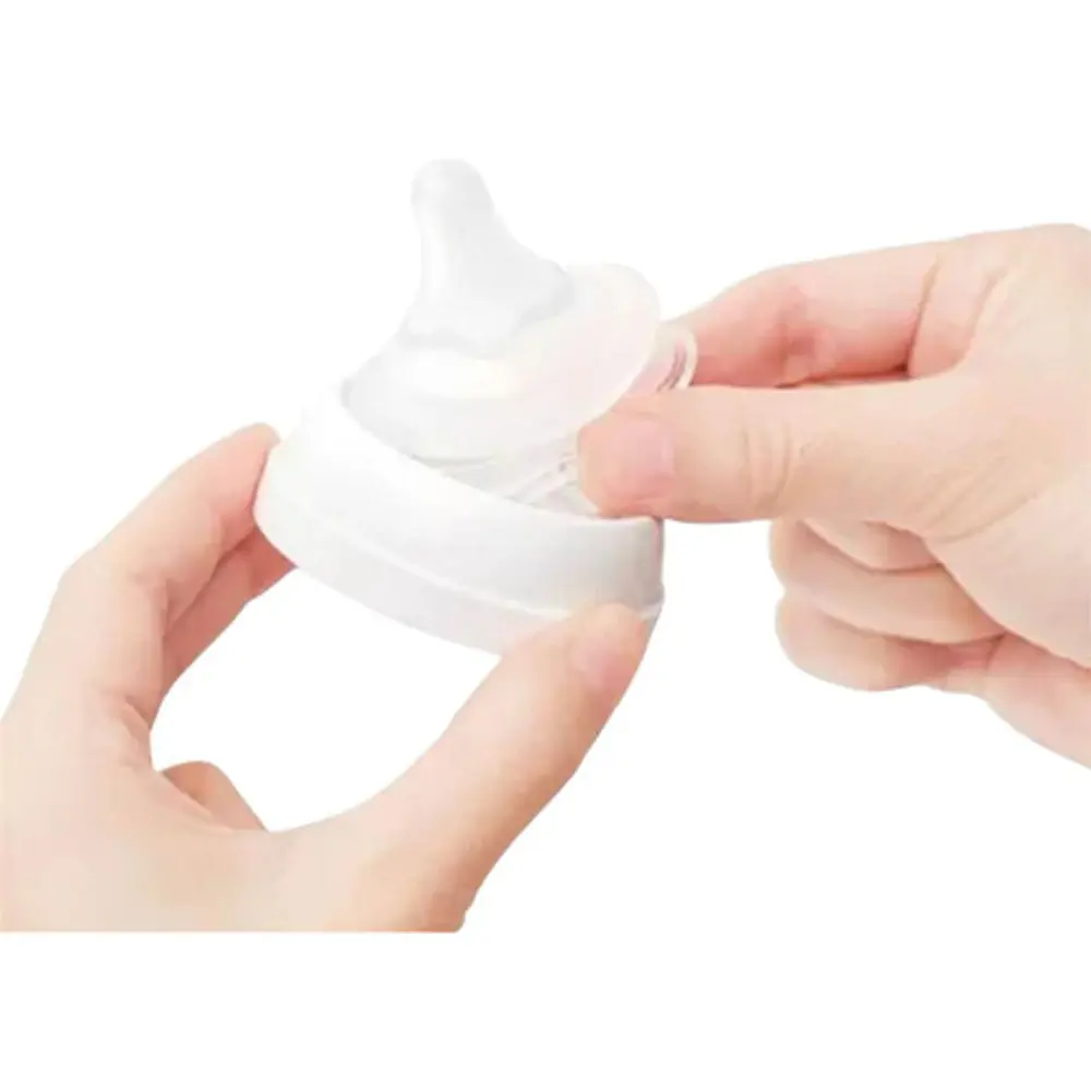 Mamadera 240ml Softouch Pp + Tetinas Ss Pigeon 4