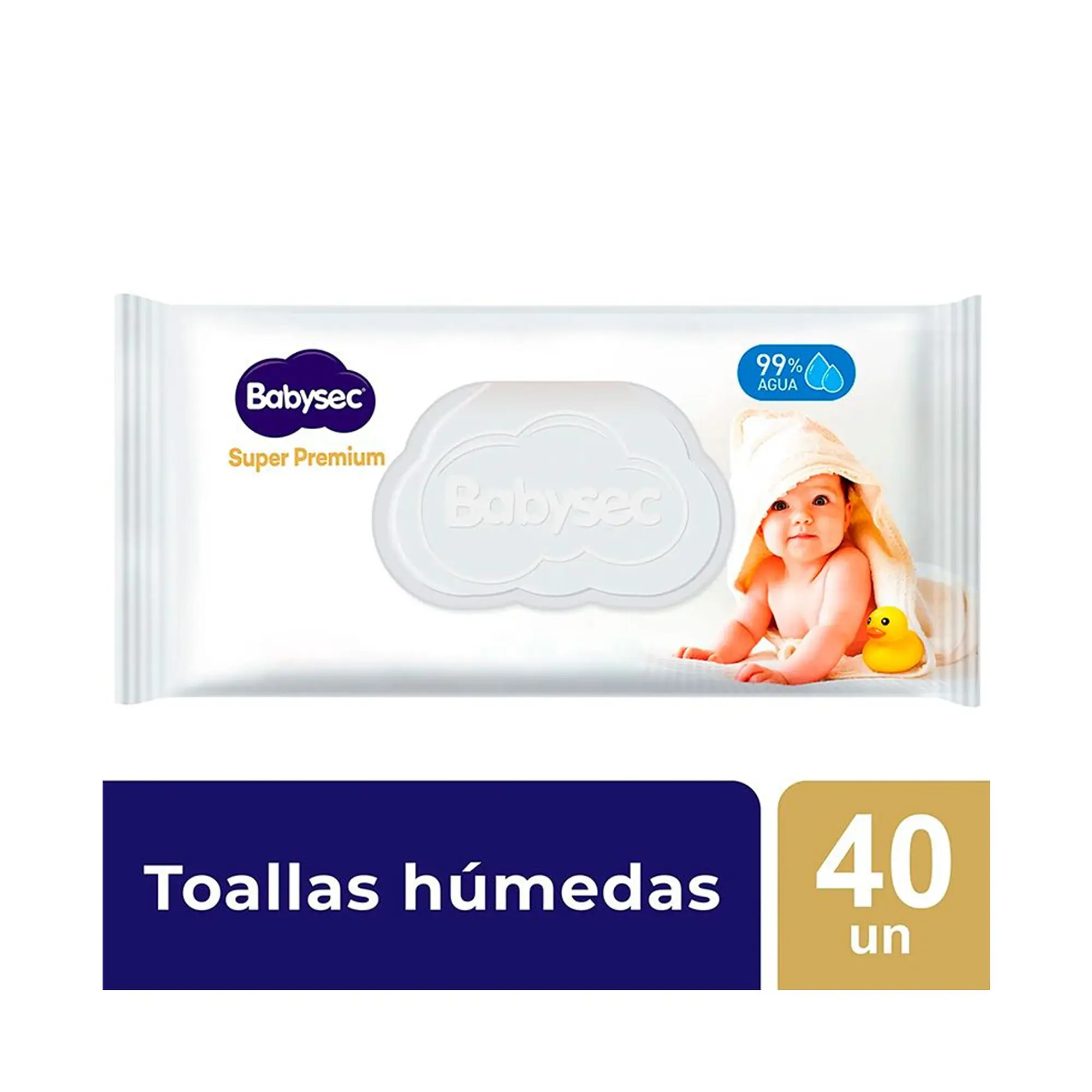 TOALLITAS HUMEDAS BABYSEC SUPER PREMIUM 40 1
