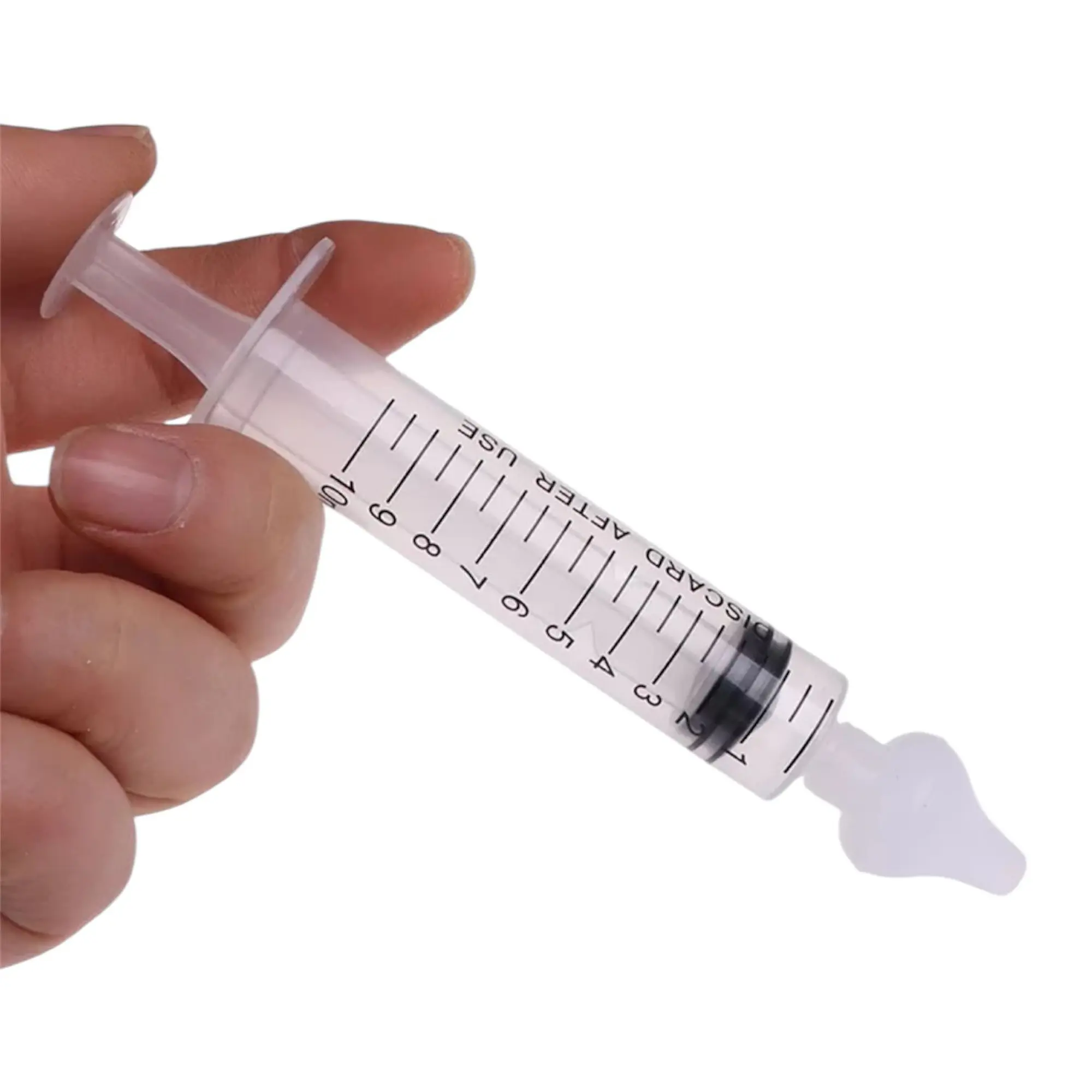 Jeringa de Lavado Nasal con Punta de Silicona para Bebés 4