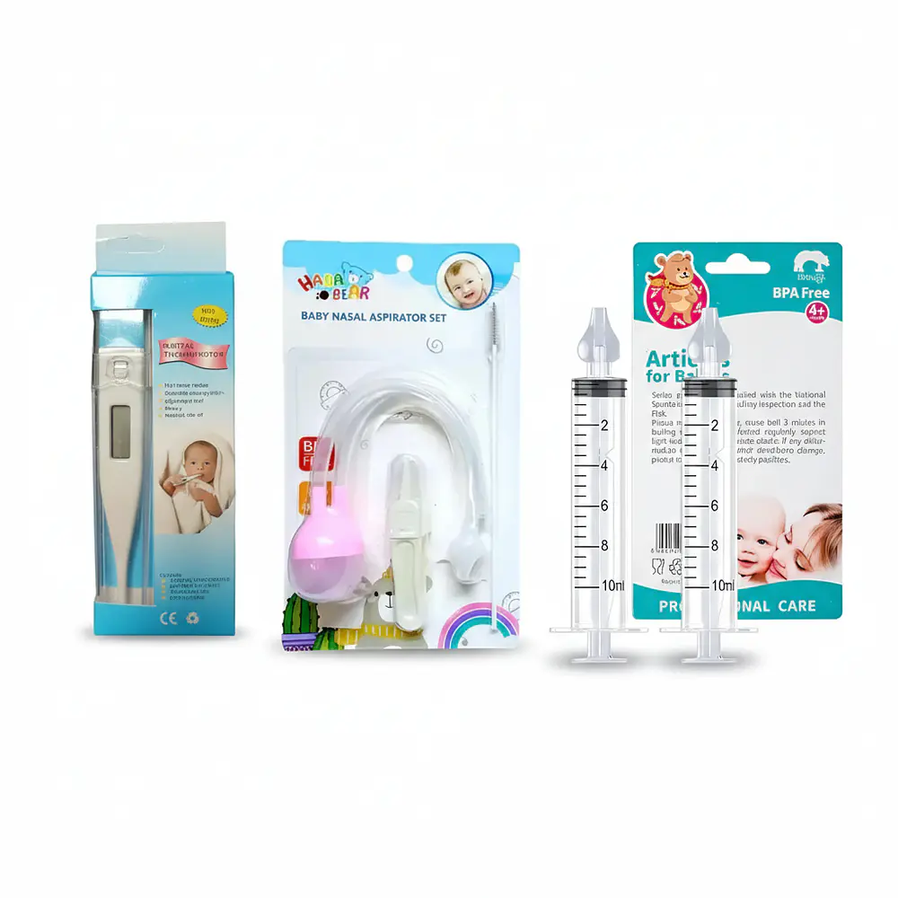 Set de Termómetro y Limpieza Nasal. 2