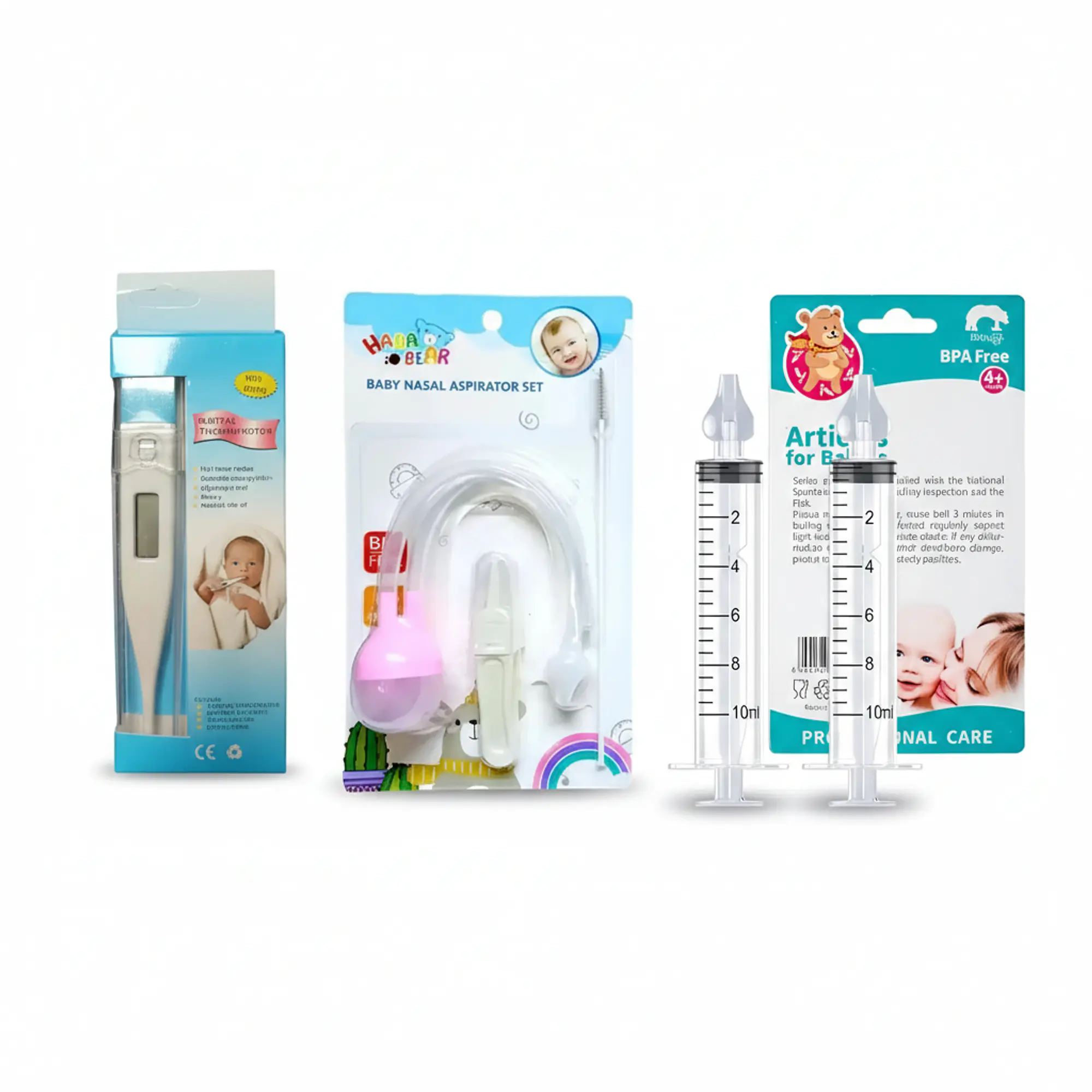 Set de Termómetro y Limpieza Nasal. 2