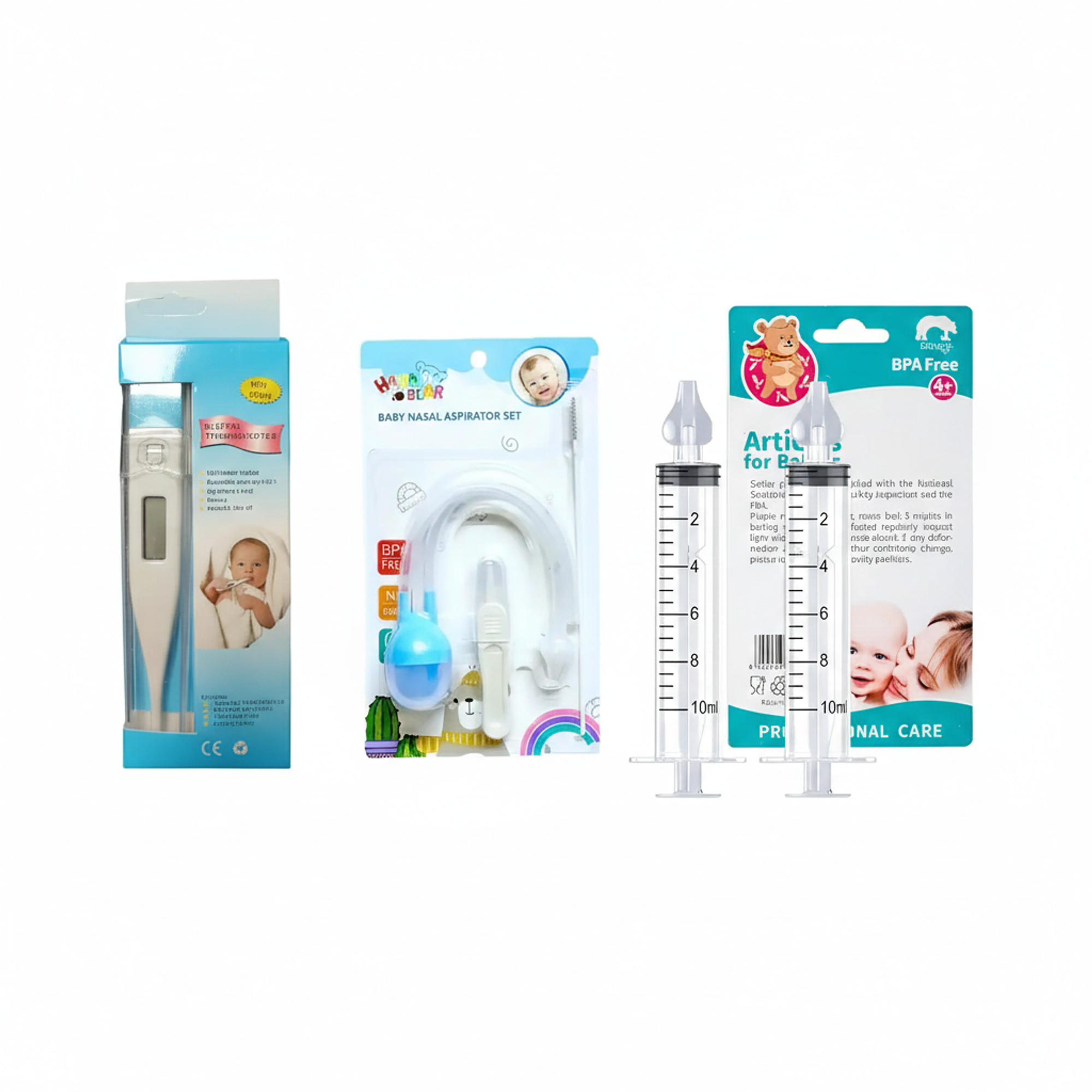 Set de Termómetro y Limpieza Nasal. 5