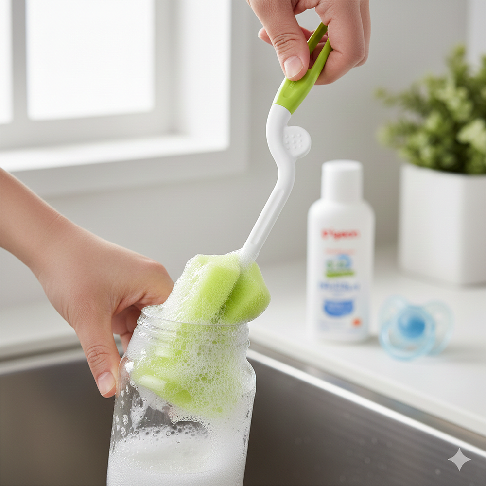 Cepillo Para Limpiar Mamaderas De Pigeon 1