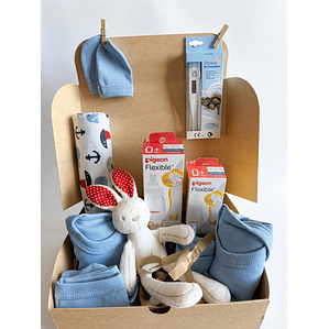 KIT RECIEN NACIDO 0-3 MESES AZUL