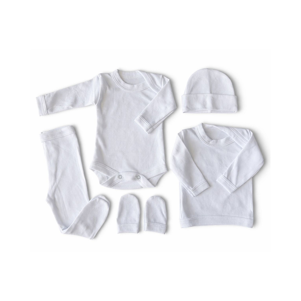 AJUAR BEBE 0-3 MESES 5 PIEZAS  1