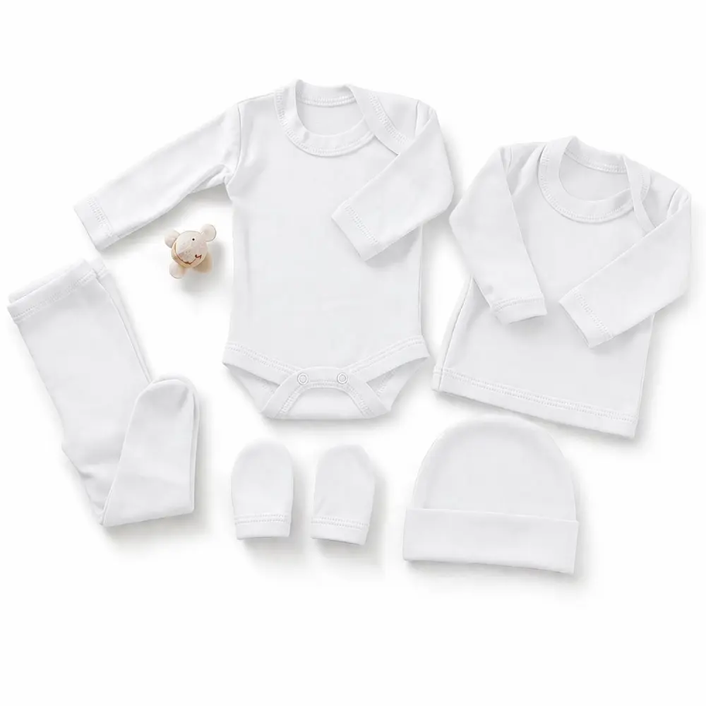 AJUAR BEBE 0-3 MESES POR MAYOR COLOR BLANCO  1
