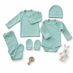 AJUAR BEBE 0-3 MESES POR MAYOR COLOR VERDE