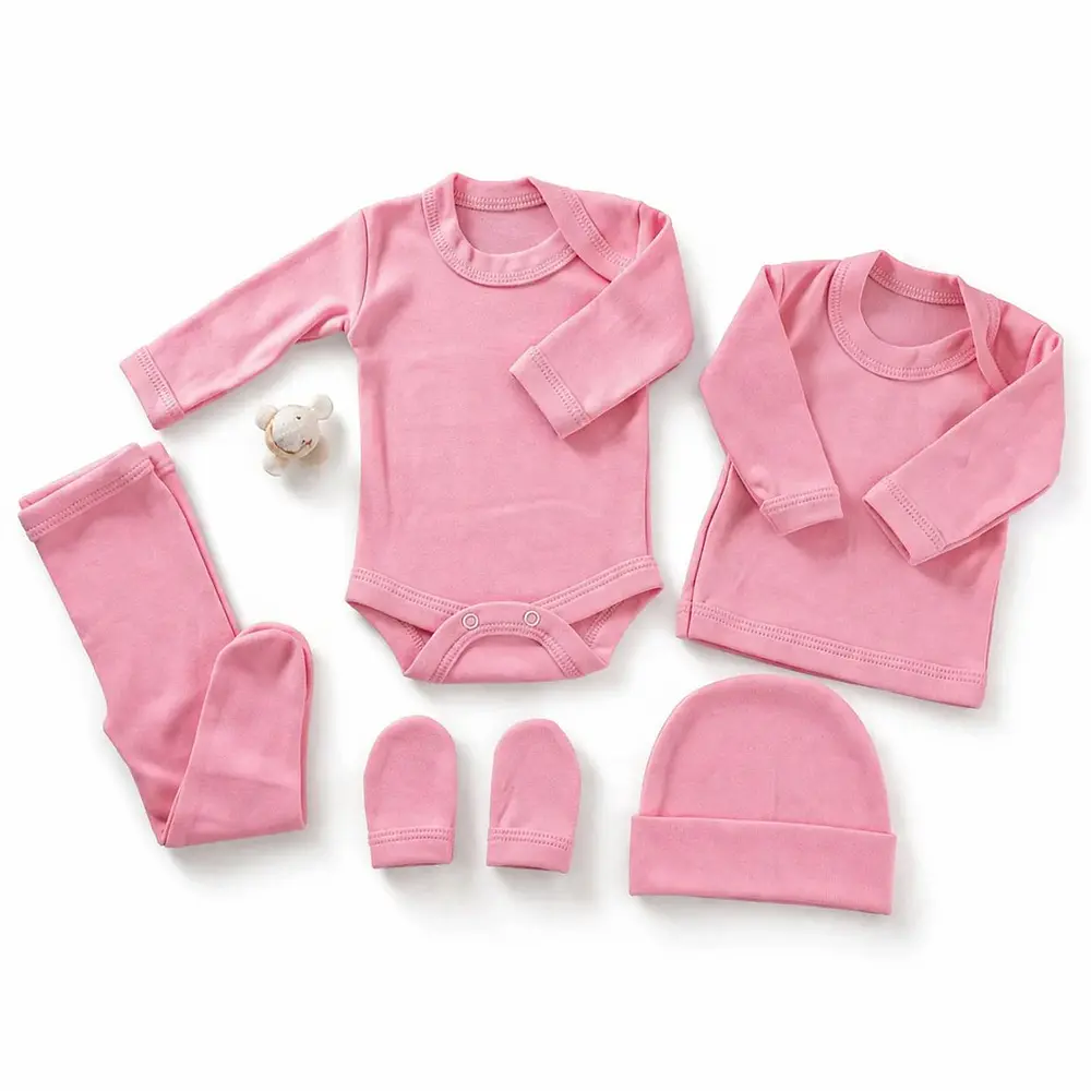 AJUAR BEBE 0-3 MESES POR MAYOR COLOR ROSA  1