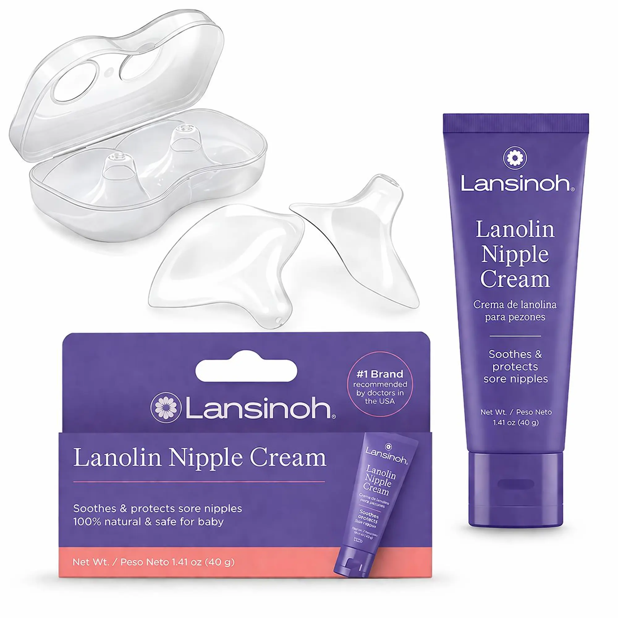 SET LACTANCIA MATERNA LANOLINA + PEZONERA 1