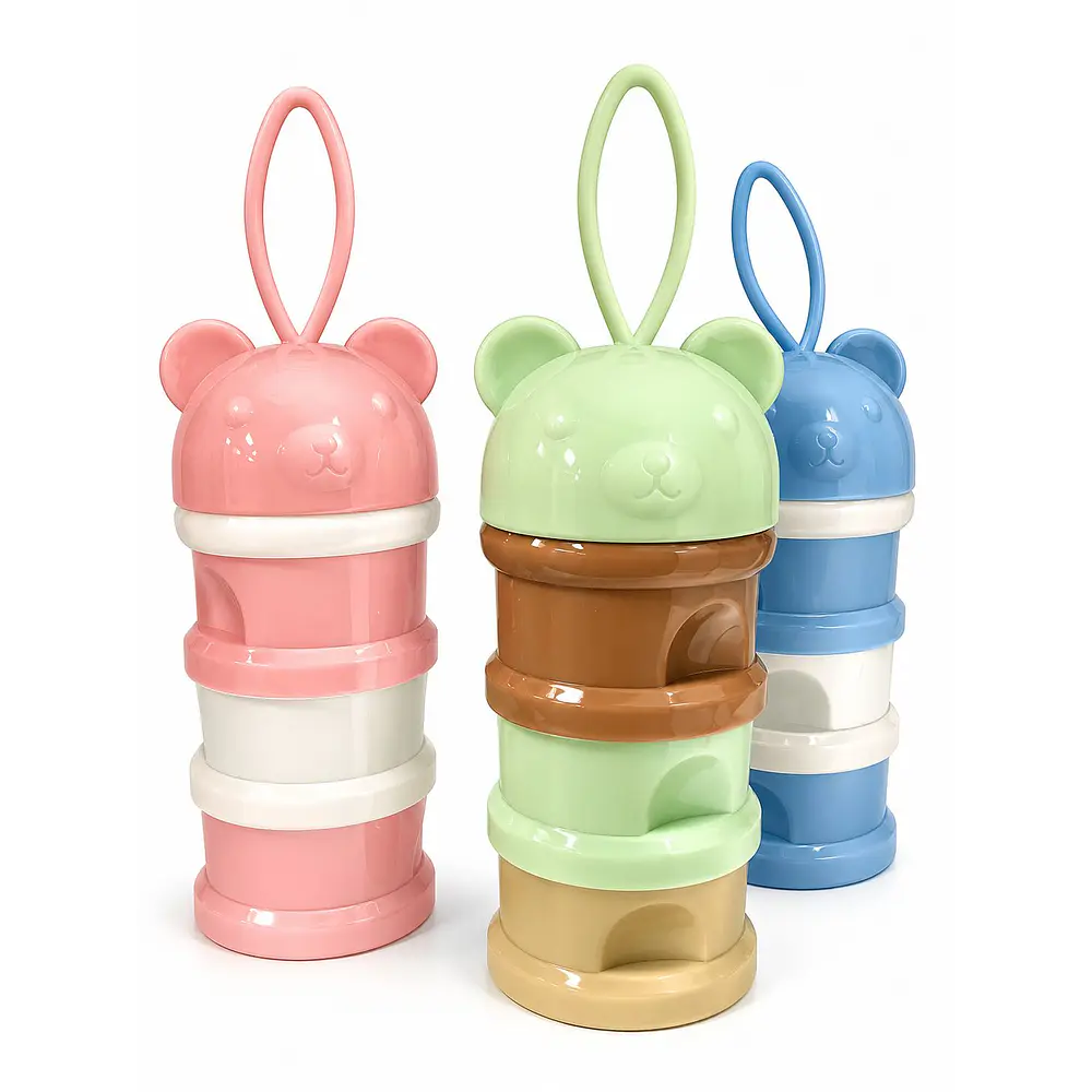 Dispensador De Leche En Polvo Celeste  3