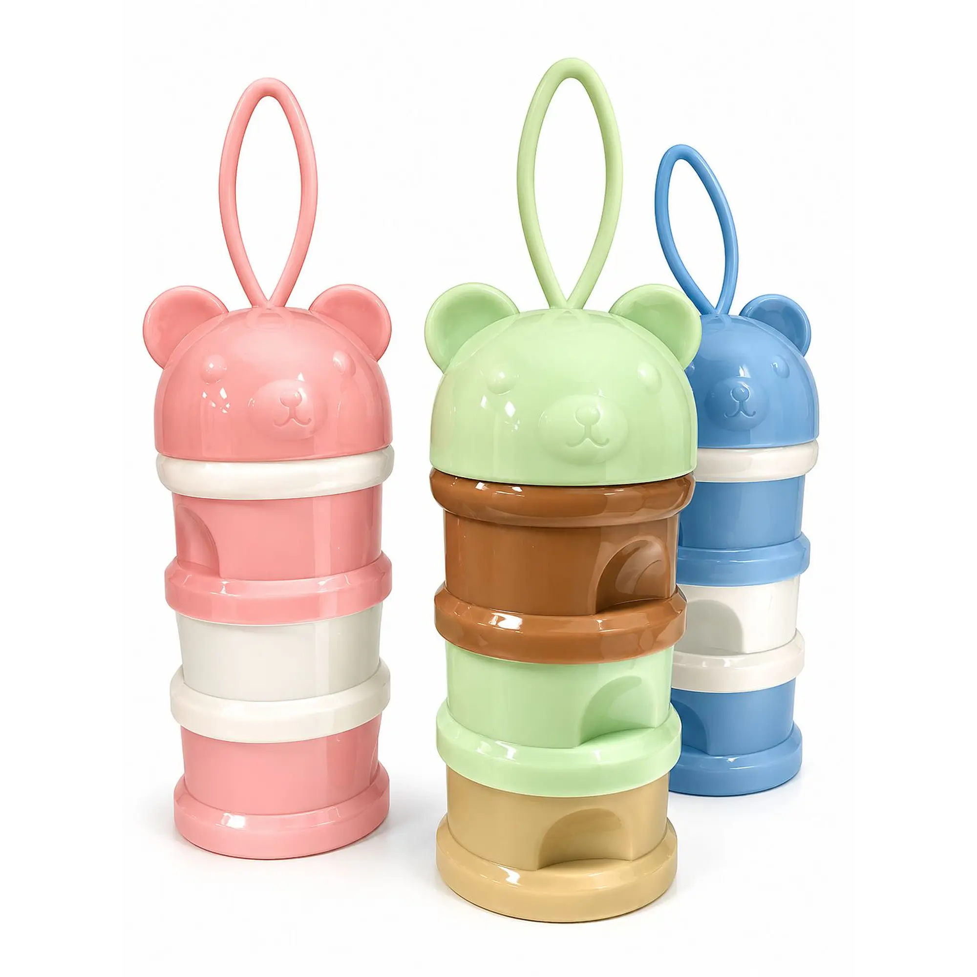 Dispensador De Leche En Polvo Celeste  3