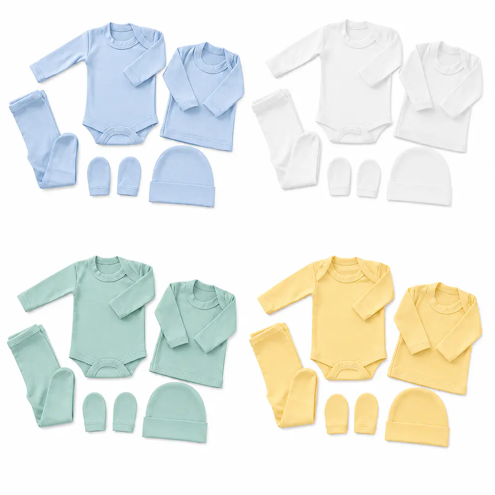 Ajuar para bebé 0-3 meses por mayor color surtido niño ropa interior  1