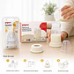 Kit Pigeon Almacenamiento de Leche Materna 3x150ml + Tetinas Flexible S - Thumbnail 2