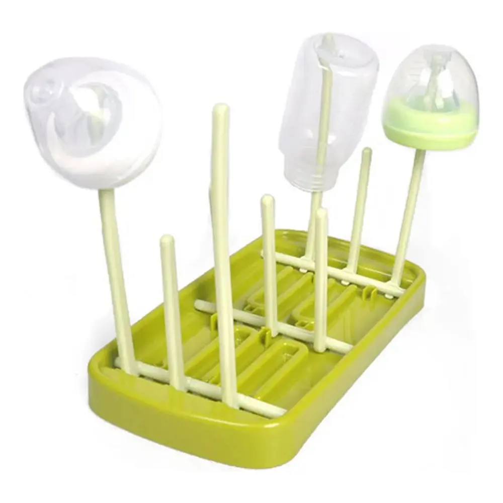 Escurridor O Secador De Mamaderas Plegable verde 2