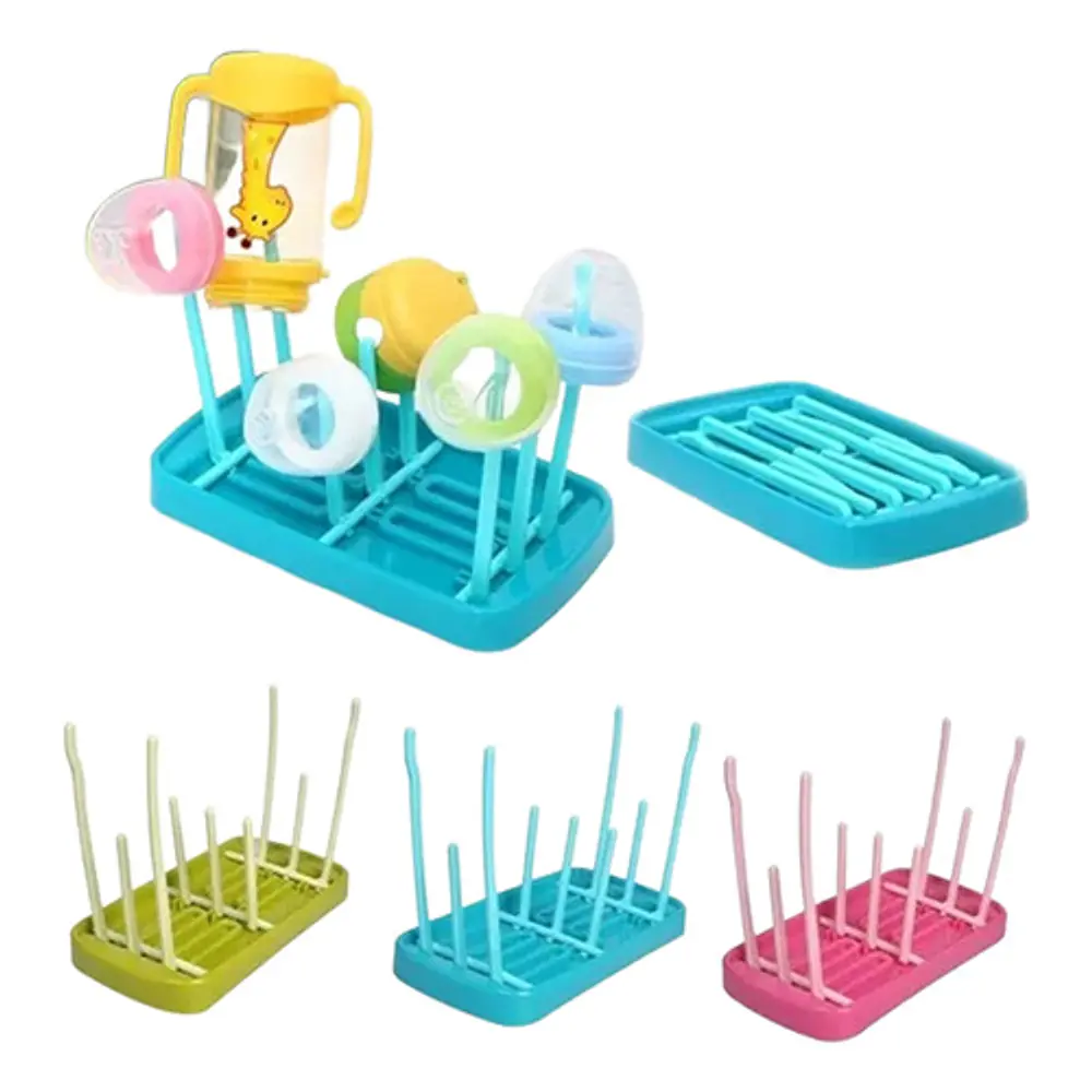 Escurridor O Secador De Mamaderas Plegable lila 3
