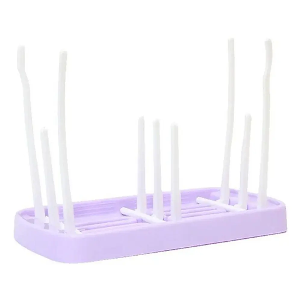 Escurridor O Secador De Mamaderas Plegable lila 2