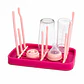 Escurridor O Secador De Mamaderas Plegable fucsia - Thumbnail 1