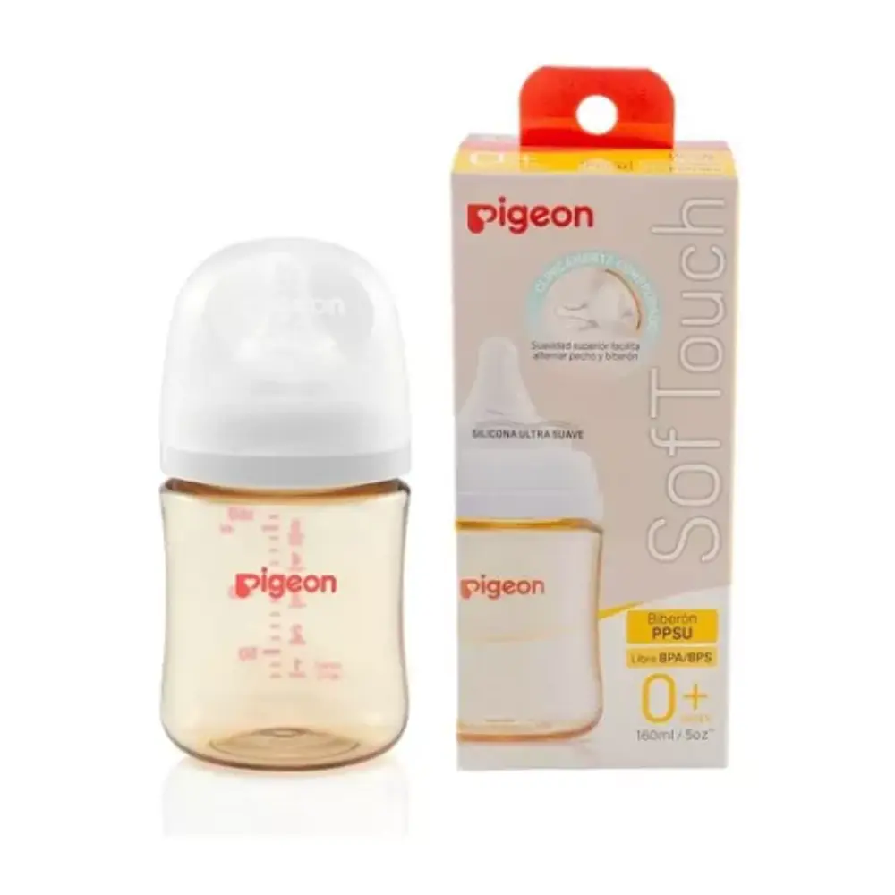 Pack de 2 Biberones Softouch ppsu 160ml 240ml marca Pigeon  7