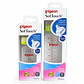 pack de biberones mamadera 160ml y 240 ml softouch color verde marca pigeon  - Miniatura 3