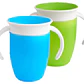 Vaso Antiderrame Bebe 360° Vaso Con Agarradera color azul - Miniatura 1