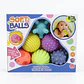 Set 6 Pelotas Sensoriales Didácticas Para Bebé Con Texturas - Miniatura 1