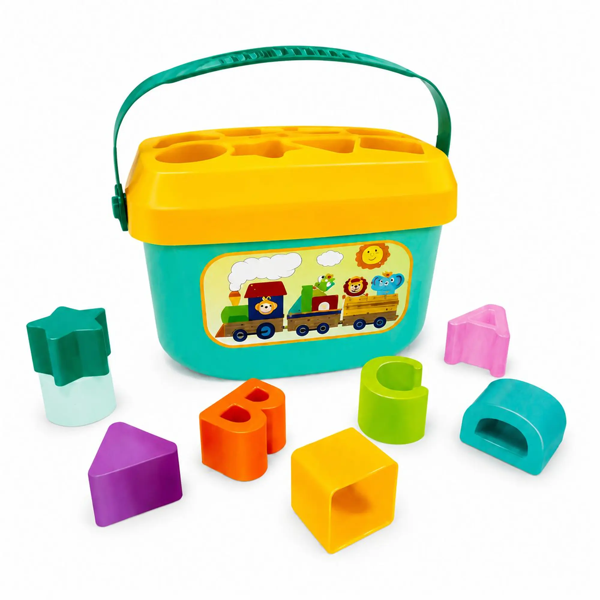 Juego Balde Bloques De Encaje bebé huanger 1