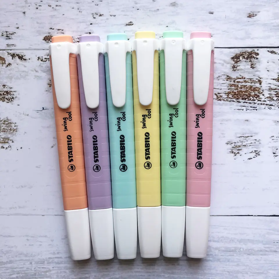 DESTACADOR UN. STABILO SWING COOL PASTEL 2