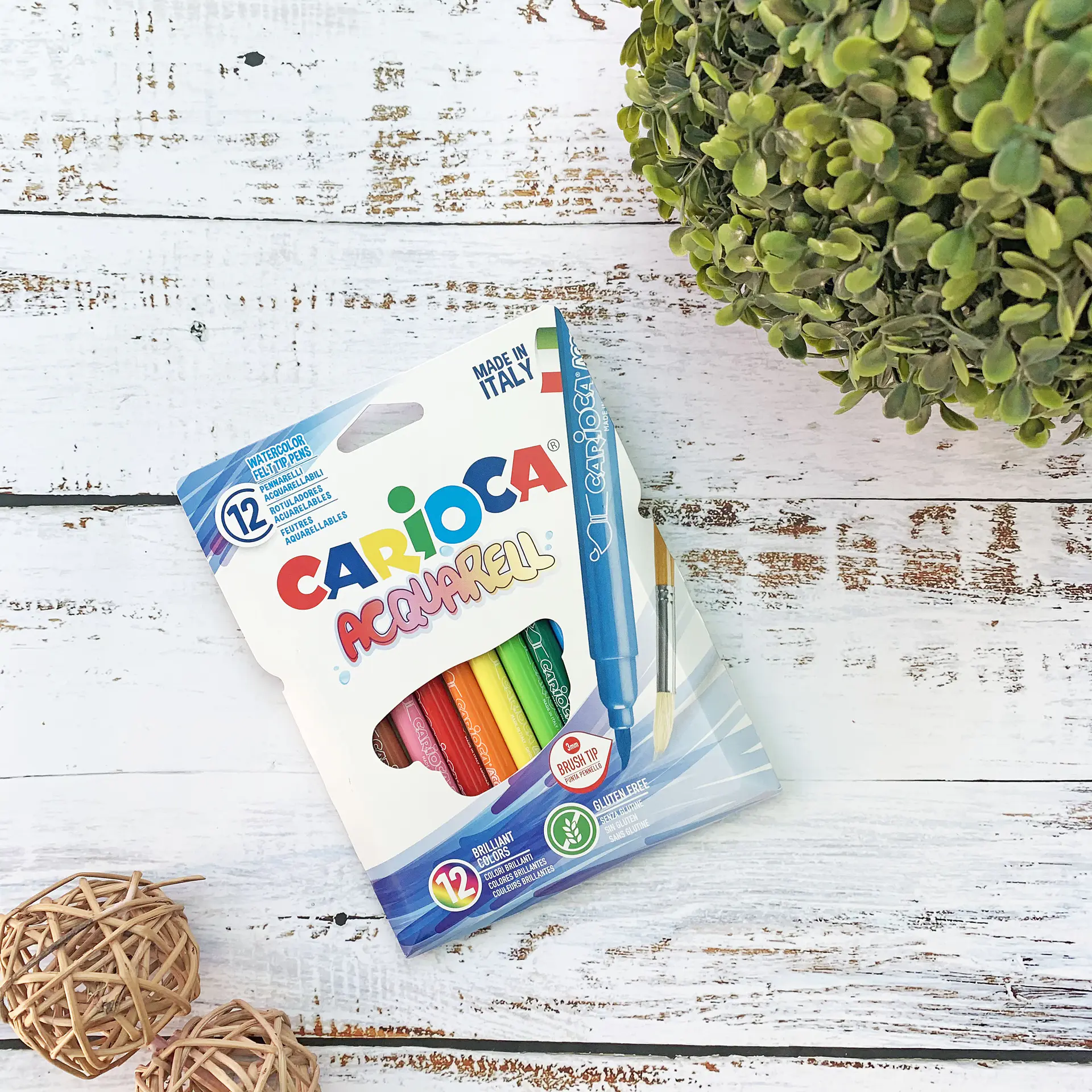 SET CARIOCA ACUARELABLE 12 COLORES 1