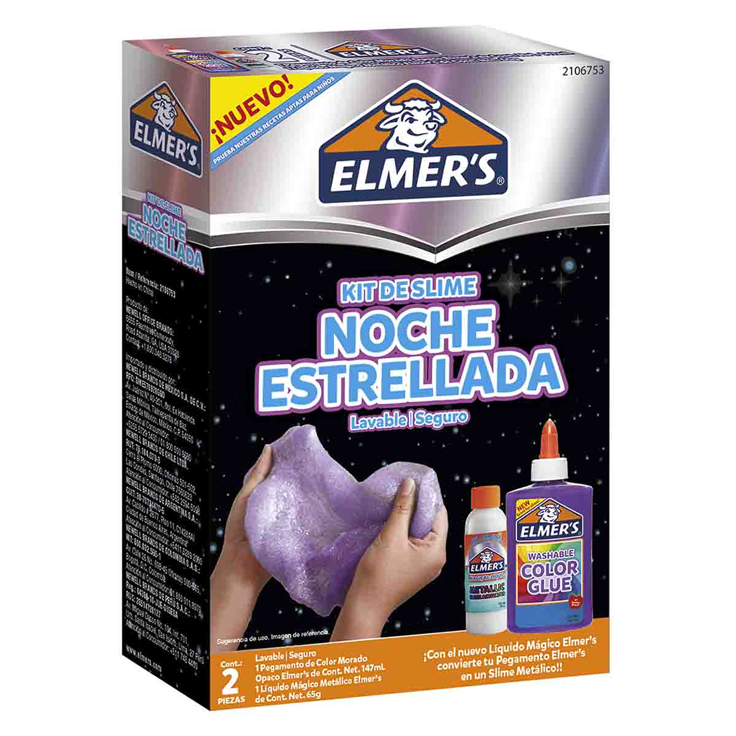 KIT SLIME NOCHE ESTRELLADA - ELMERS