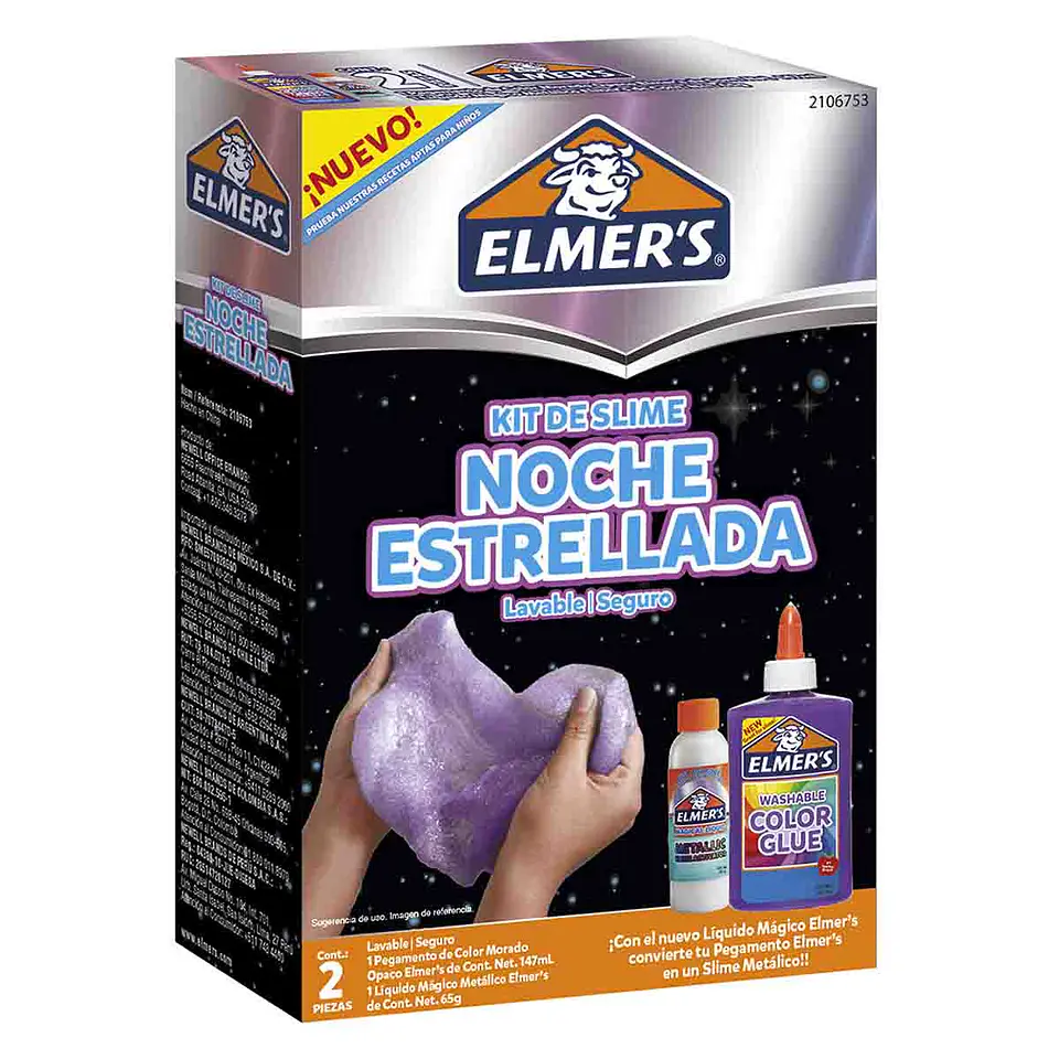 KIT SLIME NOCHE ESTRELLADA - ELMERS 1