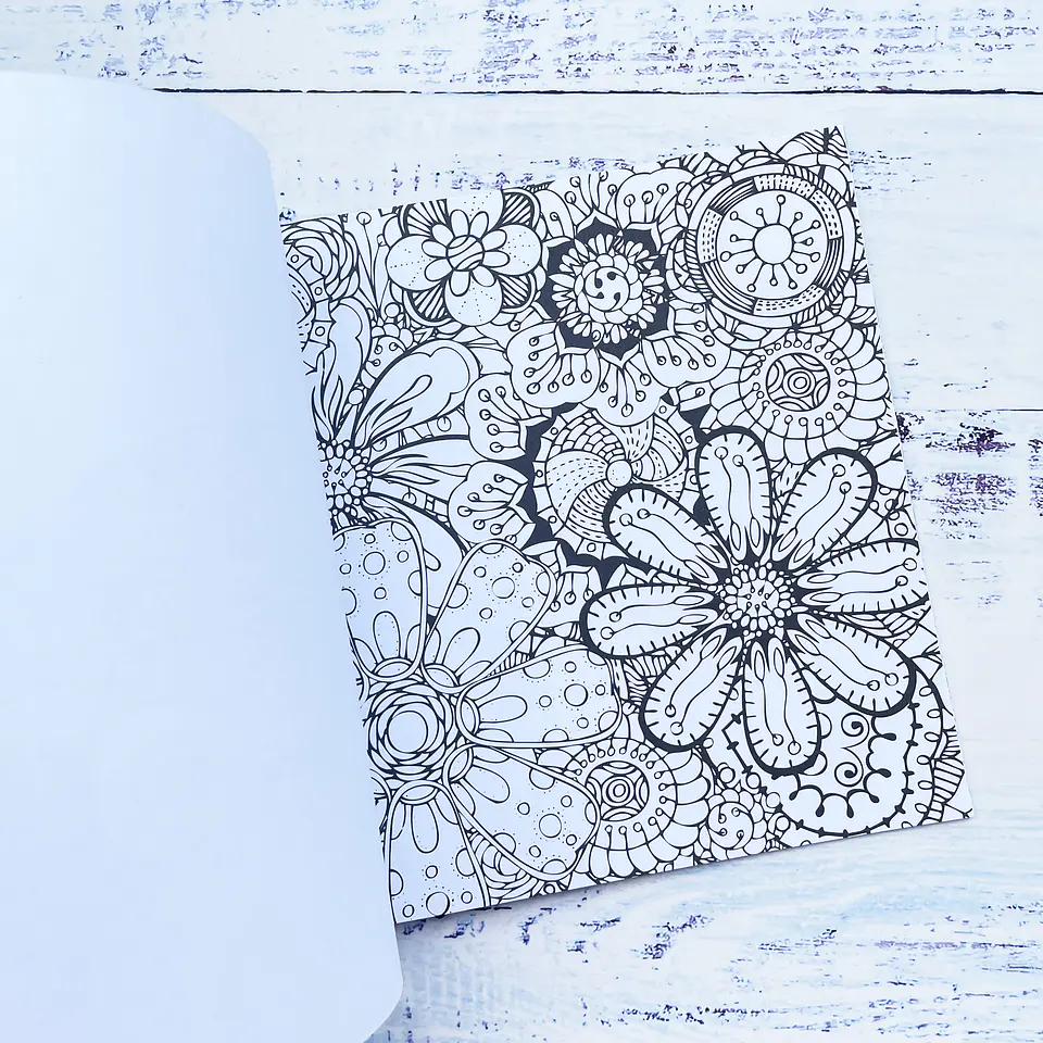 LIBRO PARA COLOREAR DOODLES - ART AND CRAFT 2