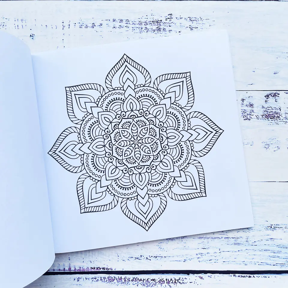 LIBRO PARA COLOREAR MANDALAS - ART AND CRAFT 5