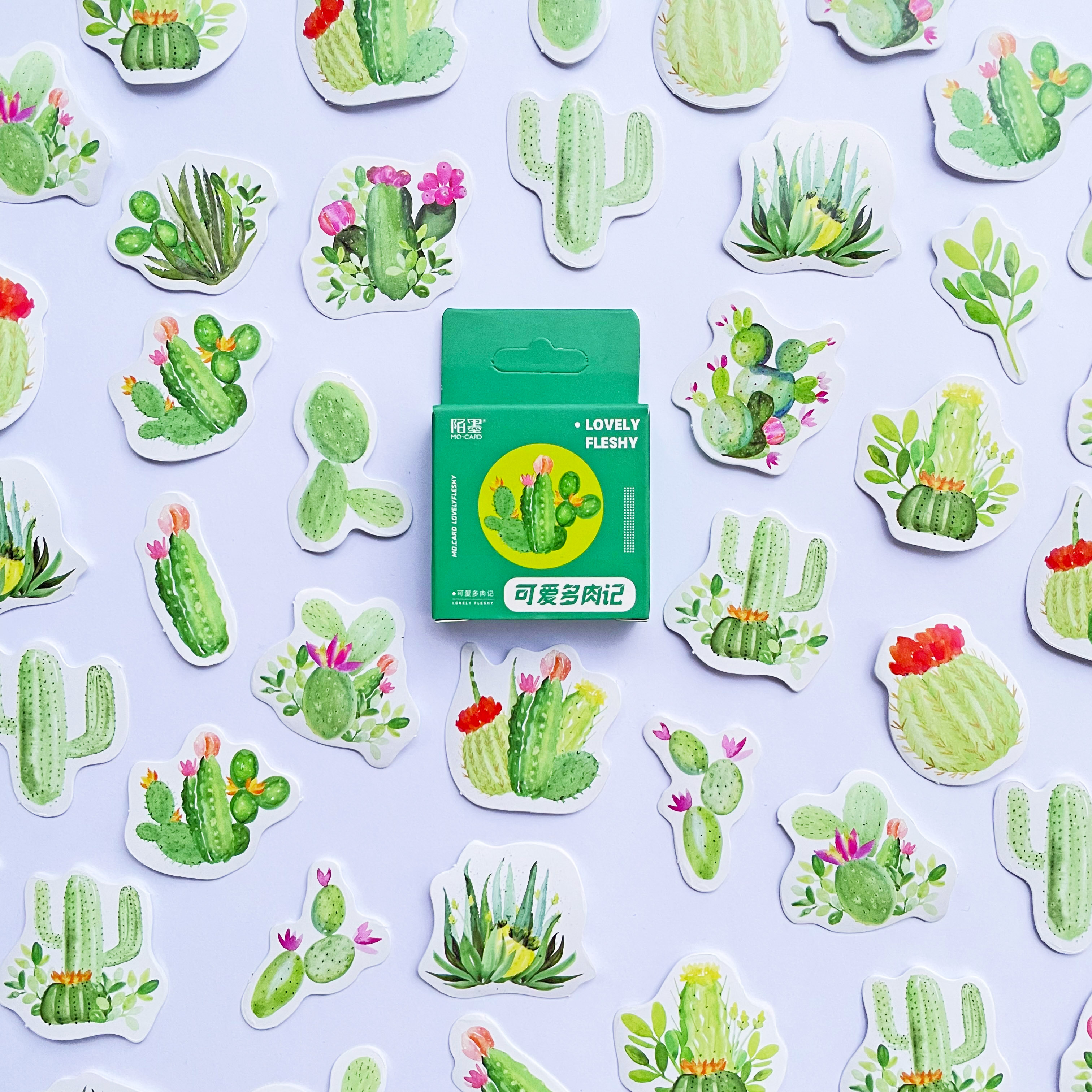 SET DE STICKERS "CACTUS"