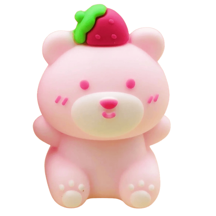 SACAPUNTA KAWAII 3D OSITO STRAWBERRY  5