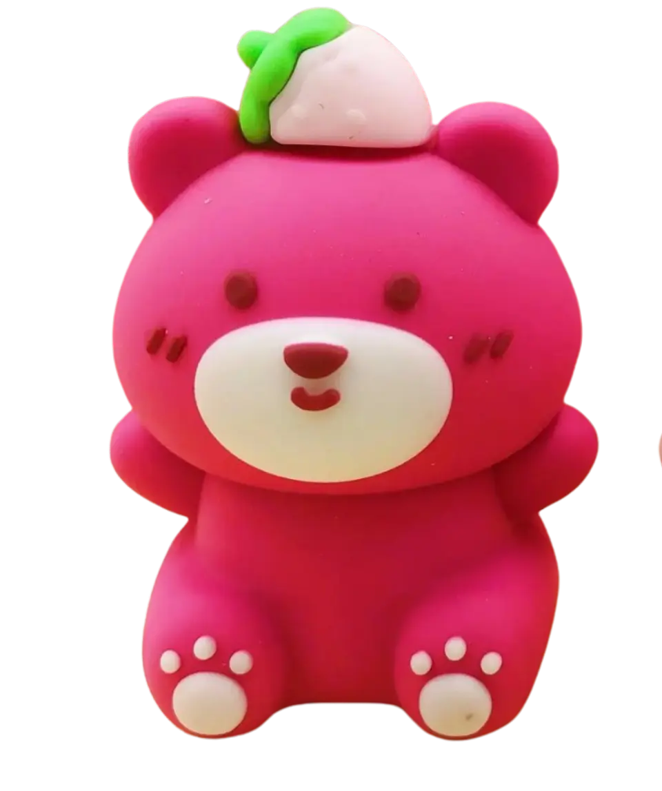 SACAPUNTA KAWAII 3D OSITO STRAWBERRY  4
