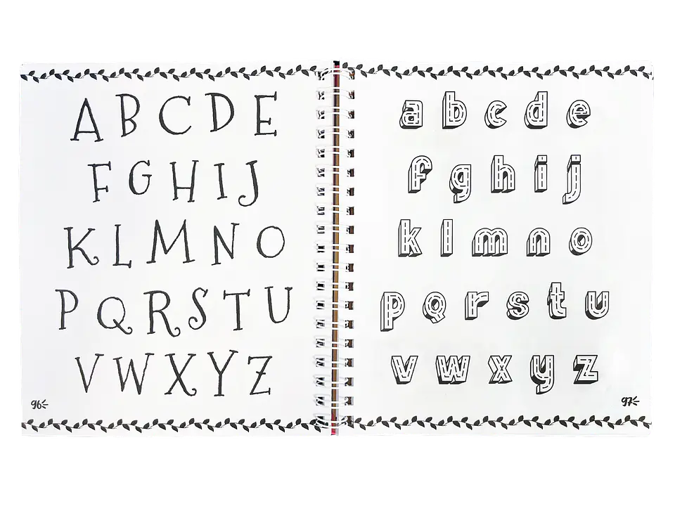 LIBRO PARA APRENDER LETTERING - ART AND CRAFT 3