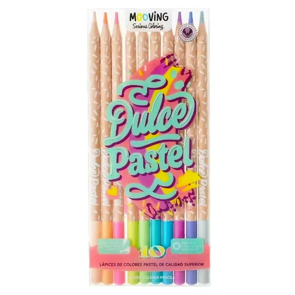 SET 10 LAPICES DE COLORES 