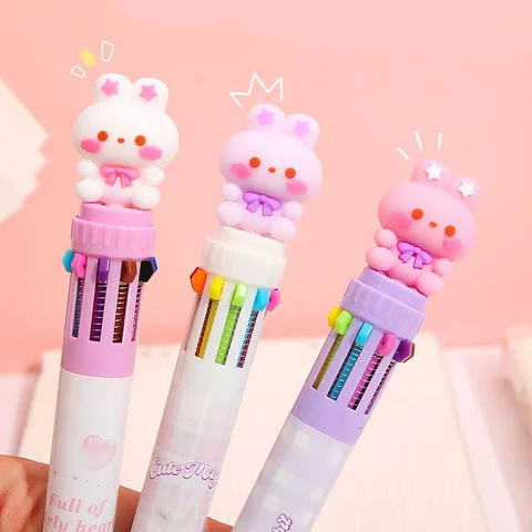 LAPIZ KAWAII CONEJITO 10 EN 1 - UMEI