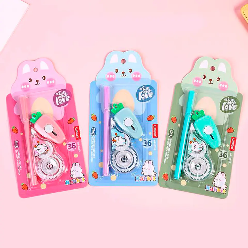 SET KAWAII RABBIT 3 EN 1 - WEIBO 1