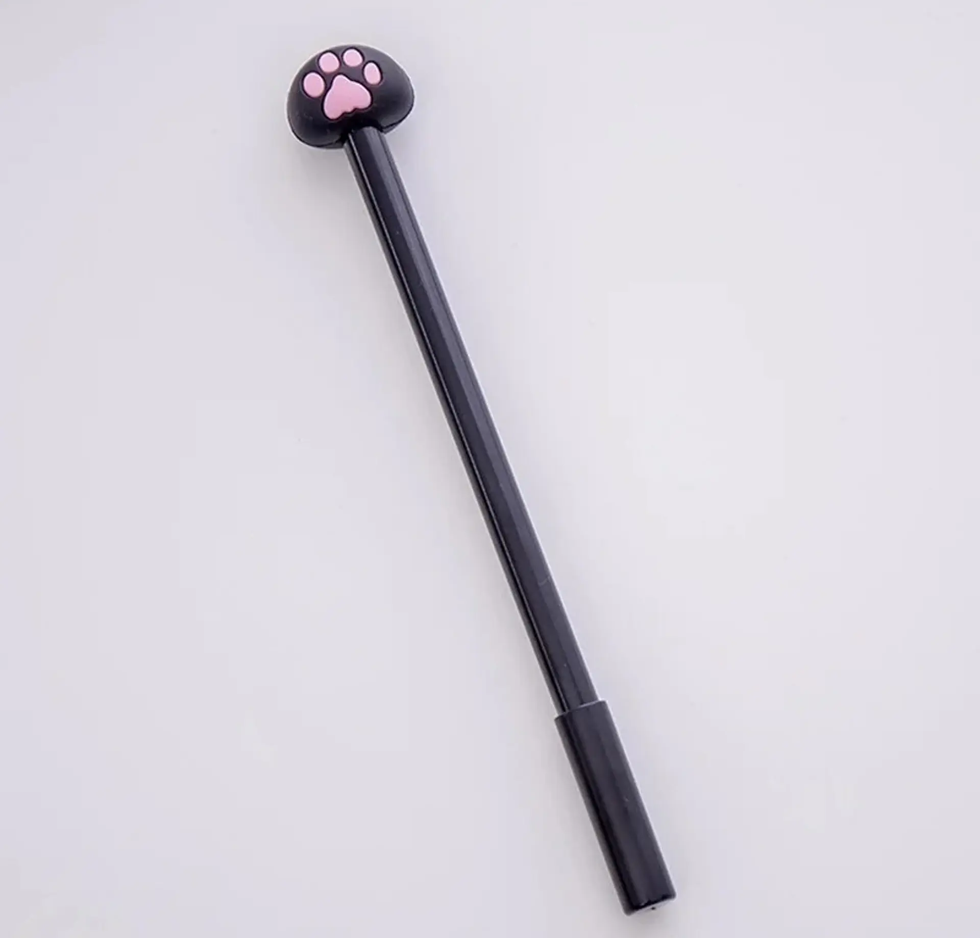 LAPIZ GEL TINTA NEGRA GATITO KAWAII 3
