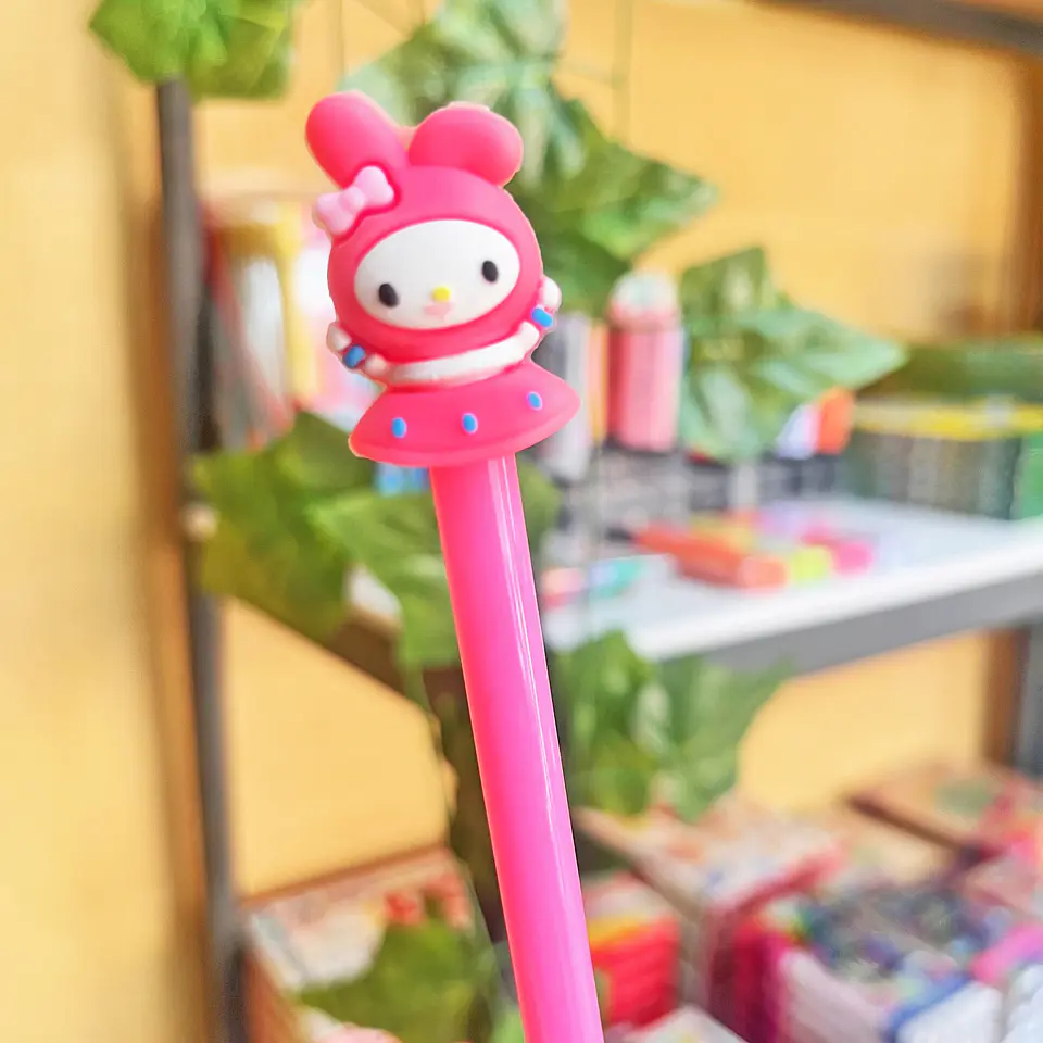 LAPIZ GEL TINTA NEGRA SANRIO KAWAII 2