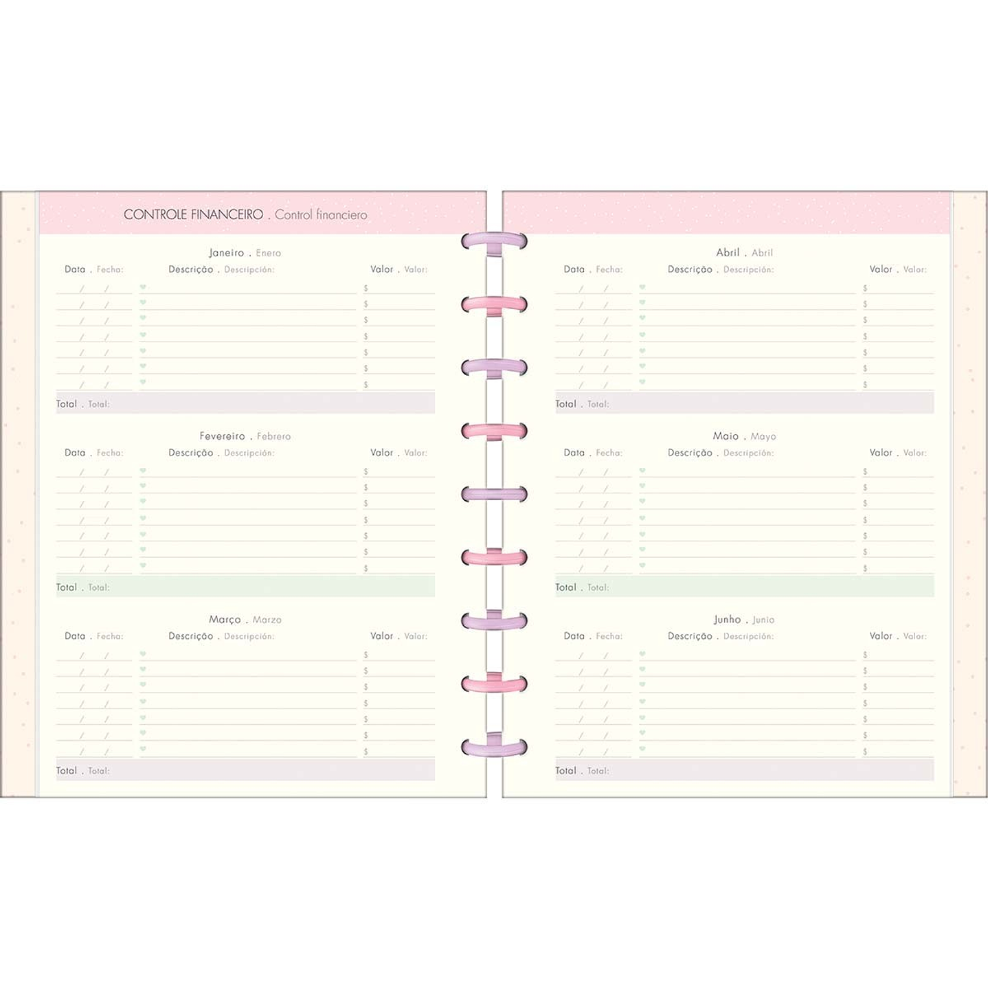 AGENDA / PLANNER M7 TILIDISCOS SOHO 2025 - TILIBRA 5