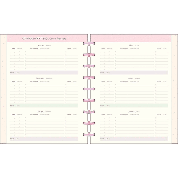 AGENDA / PLANNER M7 TILIDISCOS SOHO 2025 - TILIBRA 5