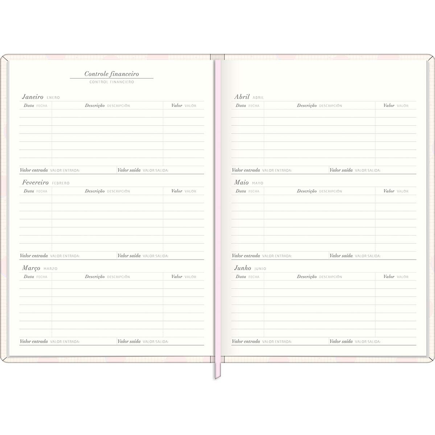 AGENDA / PLANNER M6 COSIDO SOHO LINEAS - TILIBRA 5