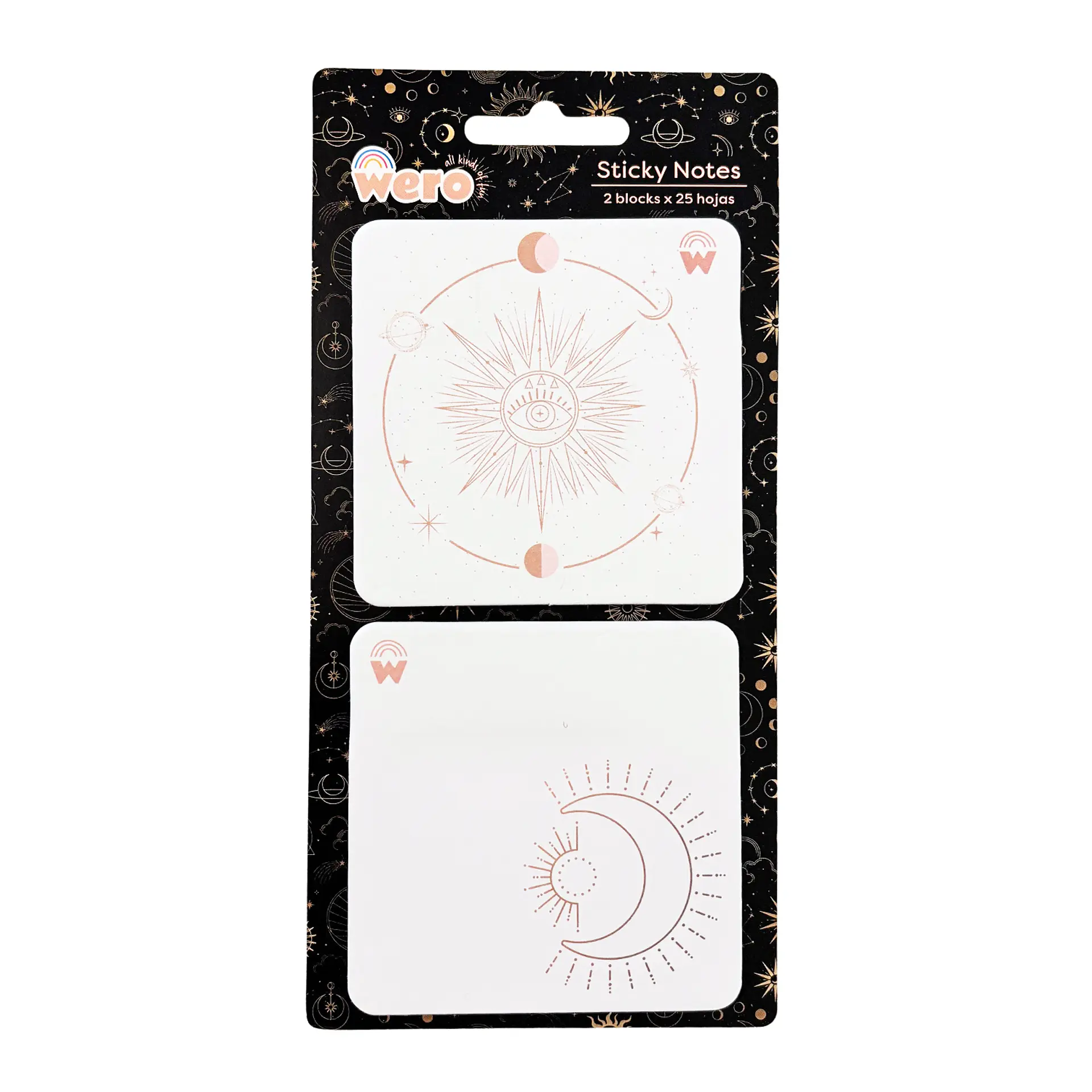 SET NOTAS ADHESIVAS UNIVERSE - WERO 1
