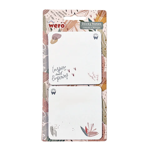 SET NOTAS ADHESIVAS INSPIRE - WERO