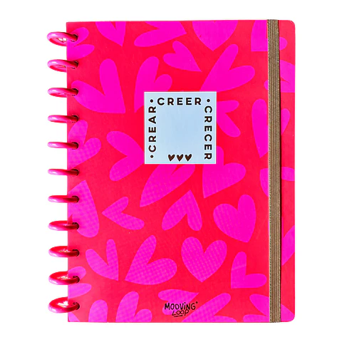 CUADERNO DE DISCOS "CREAR, CREER, CRECER" CARTA LOOP - MOOVING